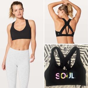 Lululemon Sweat Times Bra *Soul Cycle